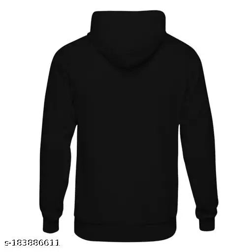 Stylish Unisex Alan Walker Design Printed Black Hoodies