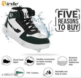 Black and white high-top sneakers with Velcro straps, five reasons to buy, comfortable for walking or playing, suitable for school events or casual outings, designed with safety in mind