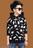 Kids Boys New Color Blocked Trendy Pure Cotton Printed Tshirt