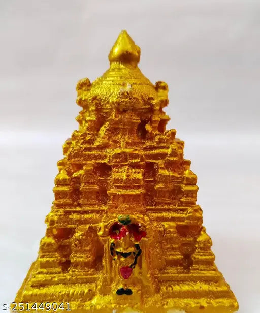 Handcrafted Indian wood pooja room decor, AMK Tirumala Ananda Nilayam - perfect for spiritual gifting or home décor