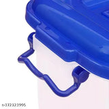 Air-tight lock-containers for kitchen storage, blue, 2 x 11L, 1500ml capacity, dishwasher safe, cap, set of 2