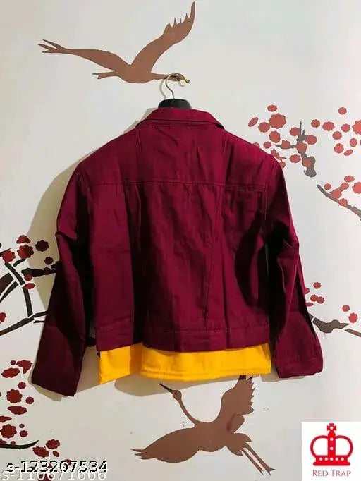 Red polyester Pikachu twill jacket and t-shirt combo, comfortable fit with short sleeves, self-designed pattern