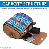 Women's party style sling bag in brown, with zip closure and multiple card slots, for night out events