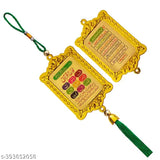 Arabic Calligraphy Kursi, Islamic Allah hanging accessory for car mirror or home decor, India origin
