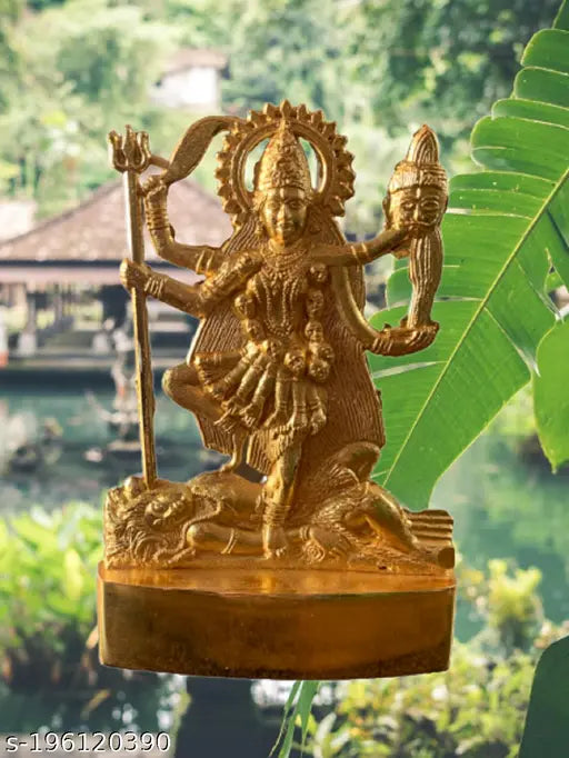 Brass Kali maa/kali mata figurine, 11cm tall for Indian home decor