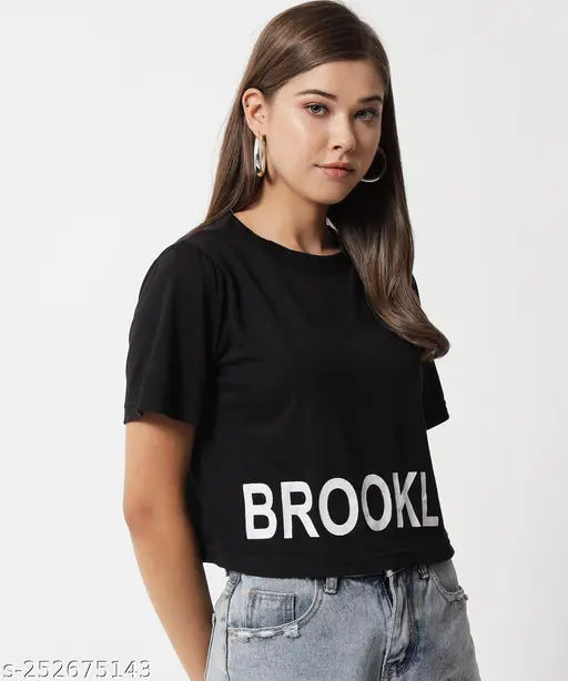 Printed crepe tunics for women, short sleeve length, size S (bust size: 36 in), made in India