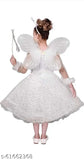 White tulle tutu dress with wings