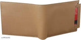 Royal Craft PU leather men's wallet, new designer trending style. Solid, ample-space wallet with detachable cardholder, India origin
