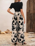 Cotton-blend checked jumpsuit for women, pretty designer style with long sleeves, size S from India
