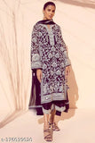 Georgette embroidered top and palazzo with dupatta suit, heavy chine stitch work, soft butter silk bottoms, India origin