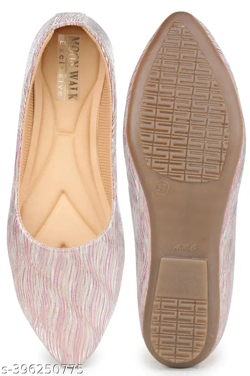 Synthetic ballerinas - KAV858, stylish footwear for casual outings in India