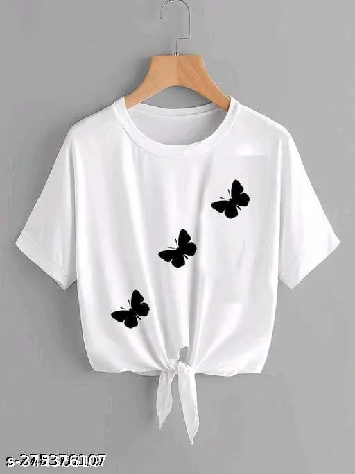 Women's and girls trendy cotton blend T-shirt with denim jogger jeans combo pack2 - casual fashionable activewear set, sleeveless solid pattern in two sizes, Indian origin