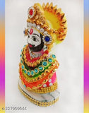 Krishna resin idol, Radium Unbreakable Khaatu Shyam Baba Vastu figurine for home, office, or bungalow decor