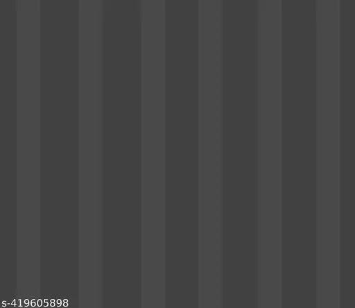 Premium Charcoal Grey/Black Satin Stripe single bedsheet (1+1), durable cotton bedding set. Breathable, stain-resistant, and hypoallergenic, ideal for summer use