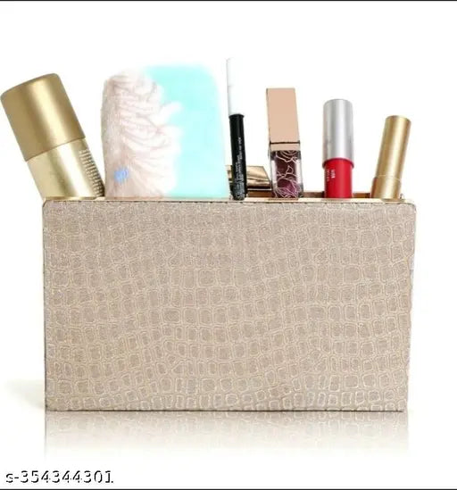 Fashionable modern women's clutch, gold sequin fabric