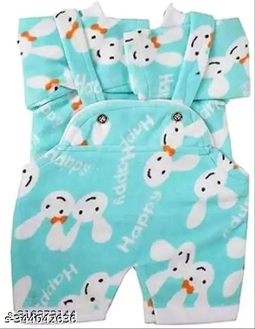 Stylish wool winter dress, long sleeve, printed pattern for 0-3 months baby girl from India