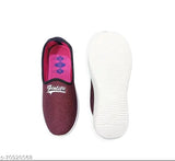 Maroon and peach mesh casual shoes pack of 2, women's footwear with perforations in various sizes (IND-5 to IND-9), Indian origin