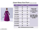 Embellished net, long sleeve full length gown dress for girls, soft and compatible fabric, perfect for functions, celebrations, parties. Available sizes: 5-16 years, Indian origin