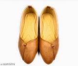 Synthetic leather slip-on ballerinas, versatile design for women's casual wear. Indian origin from MP TRADRES