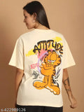 Graphic print oversized t-shirt casual wear