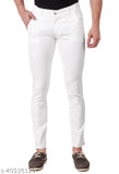 White denim men's jeans, Jac Fashion Exclusive, size 32 (28in/41in), Indian origin