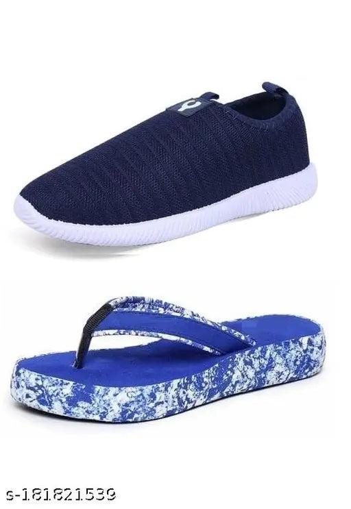 Mesh and PVC sports slip-ons for women and girls, embellished net design in multiple sizes - Indian origin