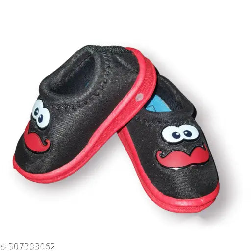 Black and red boys sandal