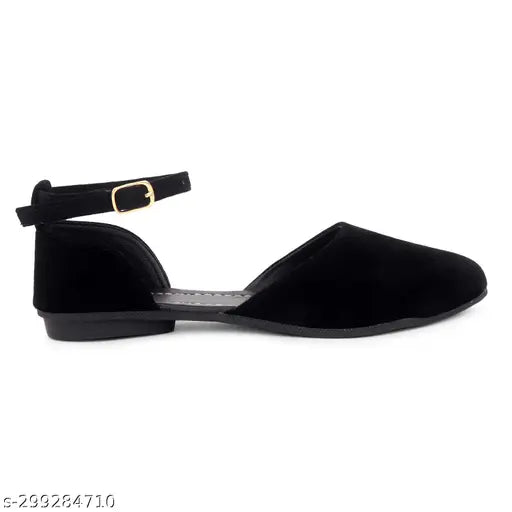 Suede round-shaped casual sandals for women by 6ixfeet - versatile for party and office wear. Elegant, comfortable, and stylish, perfect for various outfits in a variety of sizes (IND-4 to IND-8). Made in India