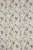 TC 310 Cotton Floral Flat Bedsheet (Pack of 1)