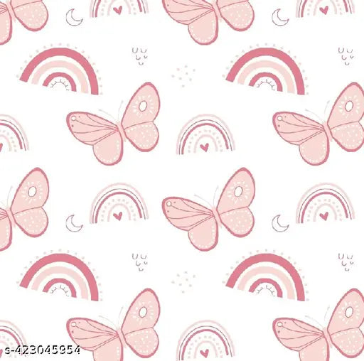Butterpink AC Room printed baby blanket, soft cotton for AC room, ideal for babies 0-3 years, self-design, machine washable, eco-friendly & antibacterial