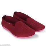 Textured mesh ballerinas in cool colors - Beautiful and comfortable belly for women, slip-on design