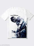 Polyester Game Changer t-shirt featuring Ram Charan, Chiranjeevi, PSPK, Pawan Kalyan, and Janasena designs - BP126, available in sizes M, L, XL, XXL on Indian apparel