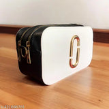 Stylish detachable sling bag with adjustable crossbody strap. Fashionable PU leather purse with multiple pockets and a zip closure for daily use