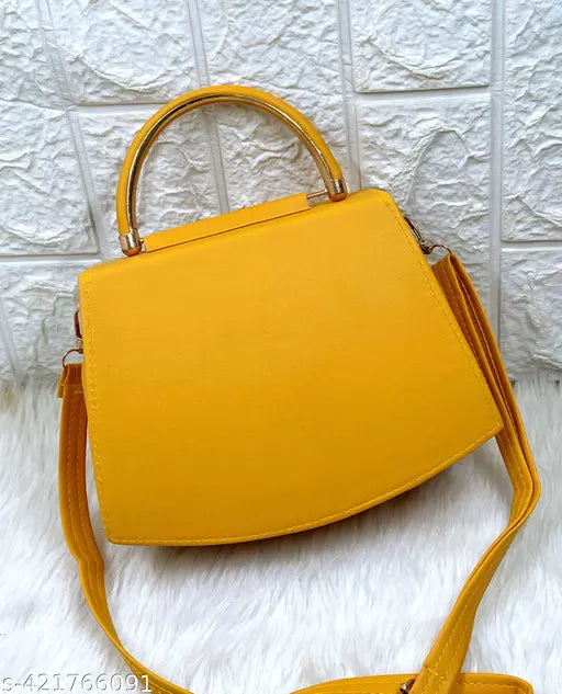 Yellow sling bag for women girls