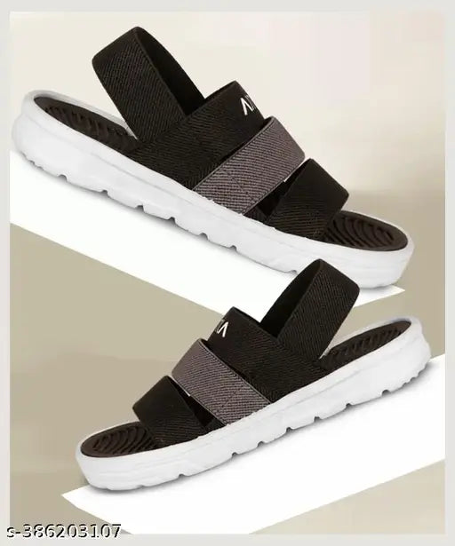 Men's and boys' EVA sports sandals with textured net, beads tech sole for extra jump, memory foam insole. Ideal for casual wear, sizes range from 5-15 years