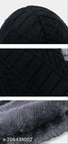 Trendy mens stylish woolen black beanie cap