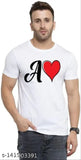 Trendy printed polyester men's t-shirt, short sleeves, S-XL sizes available, India origin