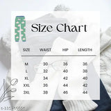 Women's cotton lower track pyjamas with pockets and zip closure. Size chart available in description