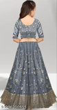 Indian semi-stitched floral embroidered net Lehenga, Choli, & Dupatta set for kids aged 3-15 years, perfect for festive occasions