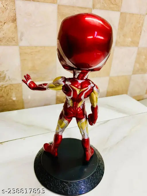Stylish trendy Iron Man action figure, India-made collectible toy doll for kids