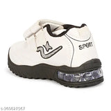 Cute kids shoes with light up design, featuring a white strap and sporty sneaker style