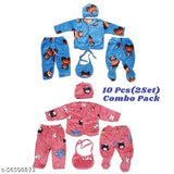 Velvet long-sleeve baby sweater set: 5 pc complete clothes (bib, cap, pajamas, upper), 0-3M, 0-6M, 3-6M. Indian origin