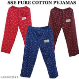 Maroon, red and blue track pants with cotton lining for girls and women