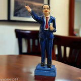Premium resin Dr. Bheemrao Ambedkar idol statue, 10x8x31 cm Indian handicraft artifact for home or gift display