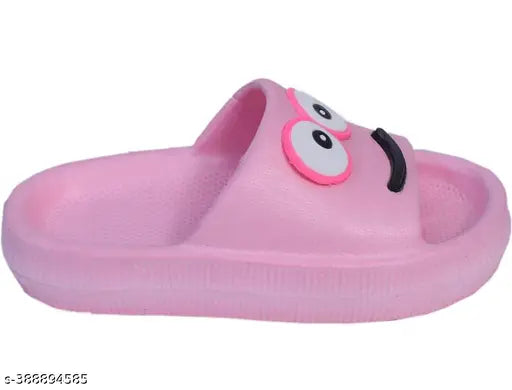 Soft rubber crawl & sprint kids slippers combo pack, cartoon character print design for toddlers and children