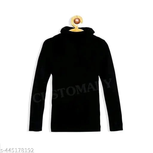 Wool kids high neck sweater, full sleeves, solid pattern. Pack of 2 in sizes ranging from 0-3 months to 6-7 years. Indian made