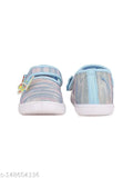 Neobaby casual sandals in pastel blue with bell details, suitable for girls aged 6 months to 4 years