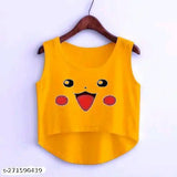 Premium cotton blend sleeveless Sandoo from India, printed net pattern