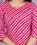 Vanshi pure rayon Lahriya pattern nightsuit for women, limited edition, Indian origin