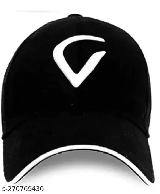 Stylish cotton baseball caps combo pack for kids and adults, featuring Virat and Ediko designs in solid colors, made in India